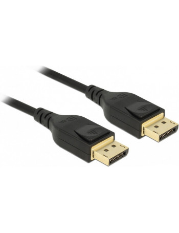 DeLOCK 85660 cabo DisplayPort 2 m Preto