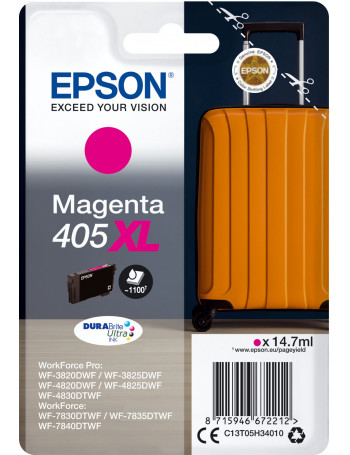 Epson 405XL DURABrite Ultra Ink tinteiro 1 unidade(s) Original Rendimento alto (XL) Magenta