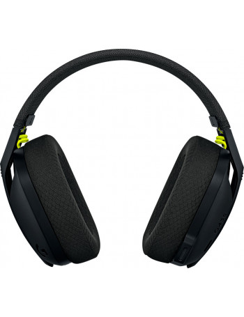Logitech G G435 Auscultadores Sem fios Fita de cabeça Jogos Bluetooth Preto, Amarelo