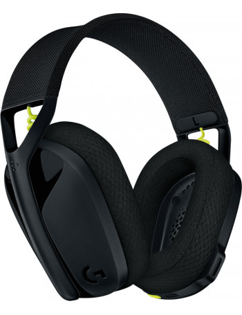 Logitech G G435 Auscultadores Sem fios Fita de cabeça Jogos Bluetooth Preto, Amarelo