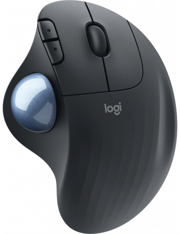 Logitech Ergo M575 for Business rato Mão direita RF Wireless+Bluetooth Trackball 2000 DPI