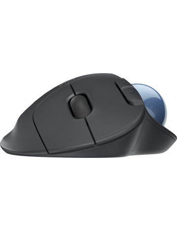 Logitech Ergo M575 for Business rato Mão direita RF Wireless+Bluetooth Trackball 2000 DPI