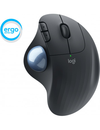 Logitech Ergo M575 rato Mão direita RF Wireless+Bluetooth Trackball 2000 DPI