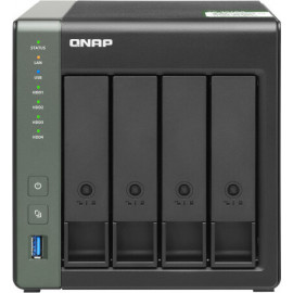 QNAP TS-431KX-2G servidor NAS e de armazenamento Tower Ethernet LAN Preto Alpine AL-214