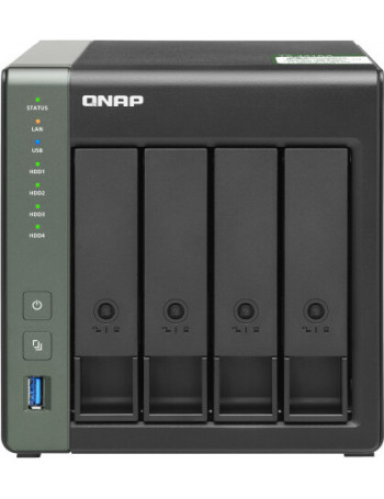 QNAP TS-431KX-2G servidor NAS e de armazenamento Tower Ethernet LAN Preto Alpine AL-214