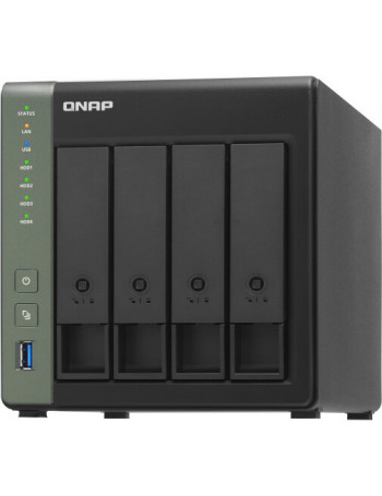 QNAP TS-431KX-2G servidor NAS e de armazenamento Tower Ethernet LAN Preto Alpine AL-214