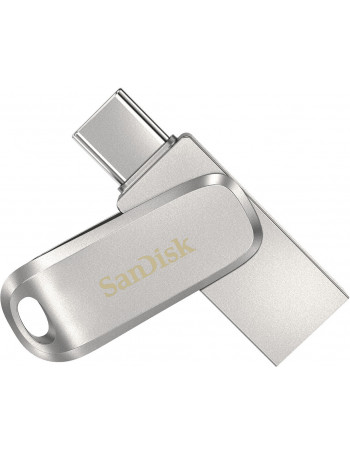 SanDisk Ultra Dual Drive Luxe unidade de memória USB 1000 GB USB Type-A   USB Type-C 3.2 Gen 1 (3.1 Gen 1) Aço inoxidável