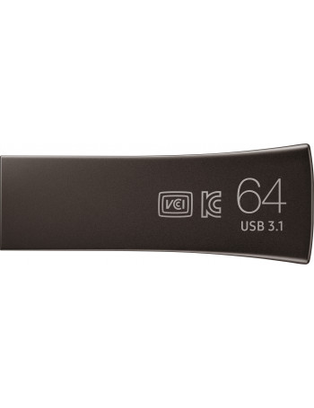 Samsung MUF-64BE unidade de memória USB 64 GB USB Type-A 3.2 Gen 1 (3.1 Gen 1) Cinzento