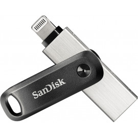 SanDisk iXpand unidade de memória USB 64 GB USB Type-A   Lightning 3.2 Gen 2 (3.1 Gen 2) Preto, Prateado