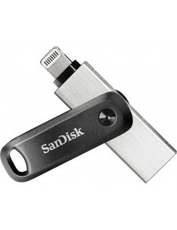 SanDisk iXpand unidade de memória USB 64 GB USB Type-A   Lightning 3.2 Gen 2 (3.1 Gen 2) Preto, Prateado