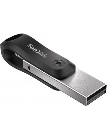 SanDisk iXpand unidade de memória USB 64 GB USB Type-A   Lightning 3.2 Gen 2 (3.1 Gen 2) Preto, Prateado