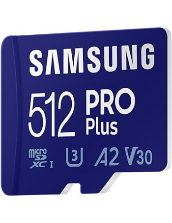 Samsung PRO Plus cartão de memória 512 GB MicroSDXC UHS-I Classe 10