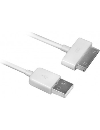 Ewent EW9903 cabo para telemóvel Branco 1,5 m USB A Apple 30-pin