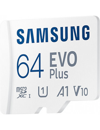 Samsung EVO Plus cartão de memória 64 GB MicroSDXC UHS-I Classe 10