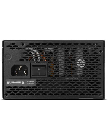 NOX HUMMER X 850W PLUS GOLD fonte de alimentação 24-pin ATX Preto