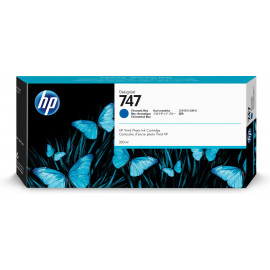 HP Tinteiro DesignJet 747 Azul Cromático (300 ml)