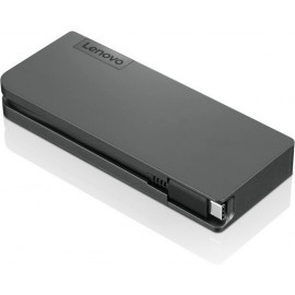 Lenovo 4X90S92381 base & duplicador de portas Com fios USB 3.2 Gen 1 (3.1 Gen 1) Type-C Cinzento