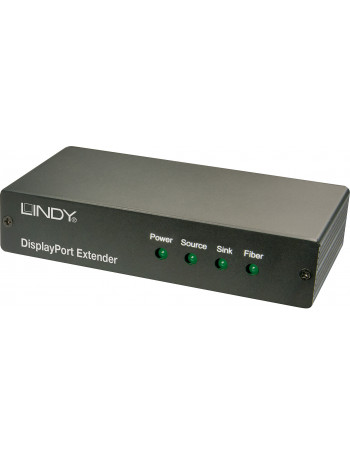 Lindy 38403 extensor de redes Recetor e transmissor de rede Preto