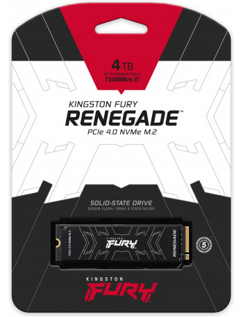 Kingston Technology FURY Renegade M.2 4000 GB PCI Express 4.0 3D TLC NVMe