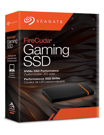 Seagate FireCuda 2000 GB Preto