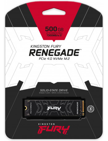 Kingston Technology FURY Renegade M.2 500 GB PCI Express 4.0 3D TLC NVMe