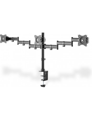 Digitus DA-90362 montagem e suporte para monitores 68,6 cm (27") Clamp Preto