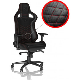 Cadeira Gaming Noblechairs EPIC PU Leather Preto / Vermelho
