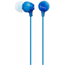 Sony MDR-EX15AP Auscultadores Com fios Intra-auditivo Calls Music Azul