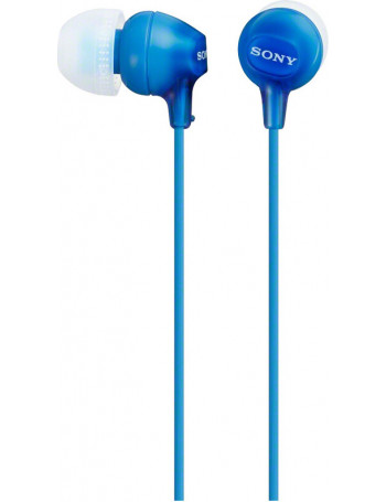 Sony MDR-EX15AP Auscultadores Com fios Intra-auditivo Calls Music Azul