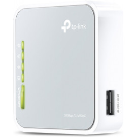 TP-LINK TL-MR3020 router sem fios Fast Ethernet Single-band (2,4 GHz) 3G 4G