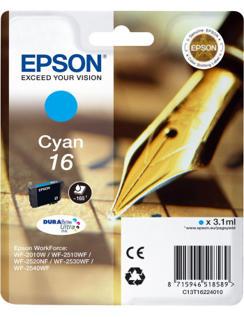 Epson Pen and crossword Tinteiro Cyan 16 Tinta DURABrite Ultra