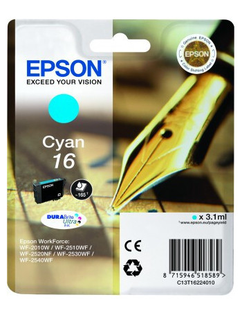 Epson Pen and crossword Tinteiro Cyan 16 Tinta DURABrite Ultra