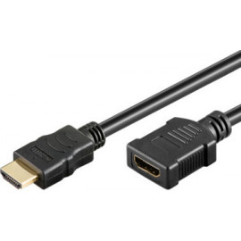 Goobay 1.5m 19-pin HDMI cabo HDMI 1,5 m HDMI Type A (Standard) Preto