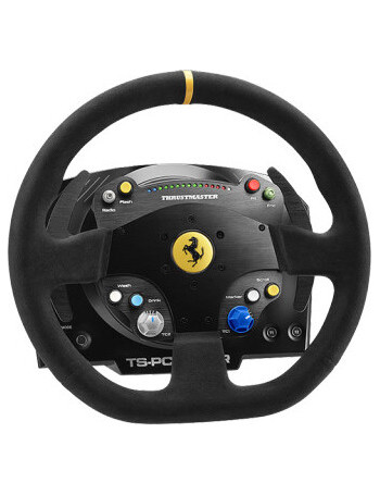 Thrustmaster TS-PC Racer Ferrari 488 Challenge Edition Preto USB 2.0 Volante Analógico   Digital