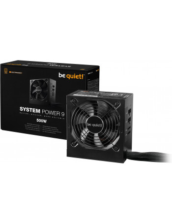 be quiet! System Power 9 | 500W CM fonte de alimentação 20+4 pin ATX ATX Preto