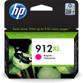 HP Tinteiro Original 912XL Magenta de elevado rendimento