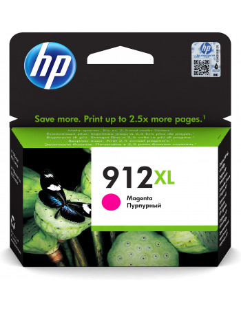 HP Tinteiro Original 912XL Magenta de elevado rendimento