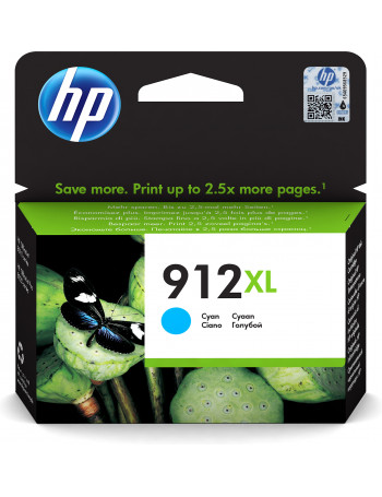 HP Tinteiro Original 912XL Ciano de elevado rendimento