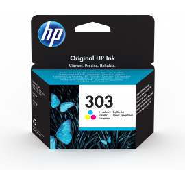 HP Tinteiro Original 303 (Tricolor)