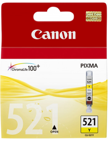 Canon CLI-521 Y tinteiro 1 unidade(s) Original Amarelo