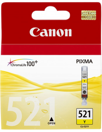 Canon CLI-521 Y tinteiro 1 unidade(s) Original Amarelo
