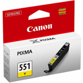 Canon CLI-551 Y tinteiro 1 unidade(s) Original Rendimento padrão Amarelo