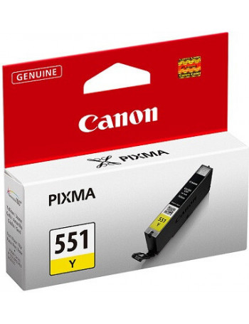 Canon CLI-551 Y tinteiro 1 unidade(s) Original Rendimento padrão Amarelo