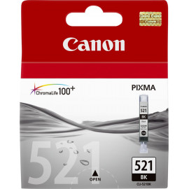 Canon CLI-521 BK tinteiro 1 unidade(s) Original Preto