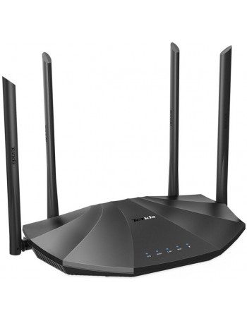 Tenda AC19 router sem fios Gigabit Ethernet Dual-band (2,4 GHz   5 GHz) 4G Preto