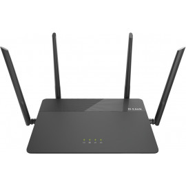 D-Link EXO AC1900 MU-MIMO router sem fios Gigabit Ethernet Dual-band (2,4 GHz   5 GHz) 4G Preto