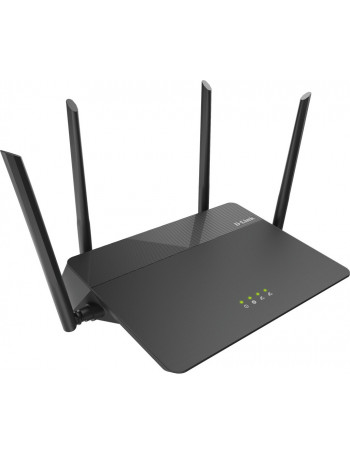 D-Link EXO AC1900 MU-MIMO router sem fios Gigabit Ethernet Dual-band (2,4 GHz   5 GHz) 4G Preto