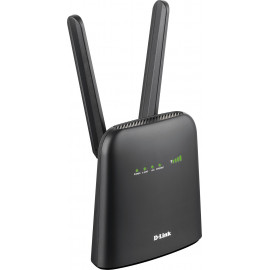 D-Link N300 router sem fios Ethernet Single-band (2,4 GHz) 3G 4G Preto