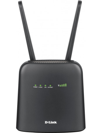 D-Link N300 router sem fios Ethernet Single-band (2,4 GHz) 3G 4G Preto
