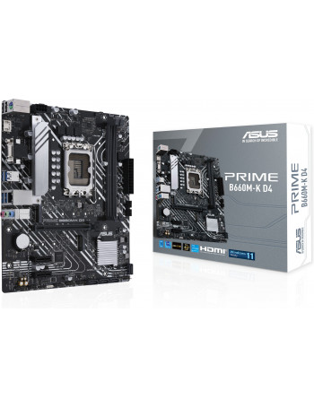 ASUS PRIME B660M-K D4 Intel B660 LGA 1700 micro ATX